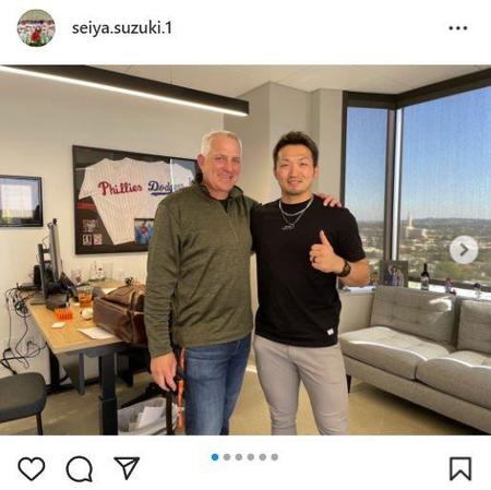 　鈴木誠也のインスタグラム＠seiya.suzuki.1