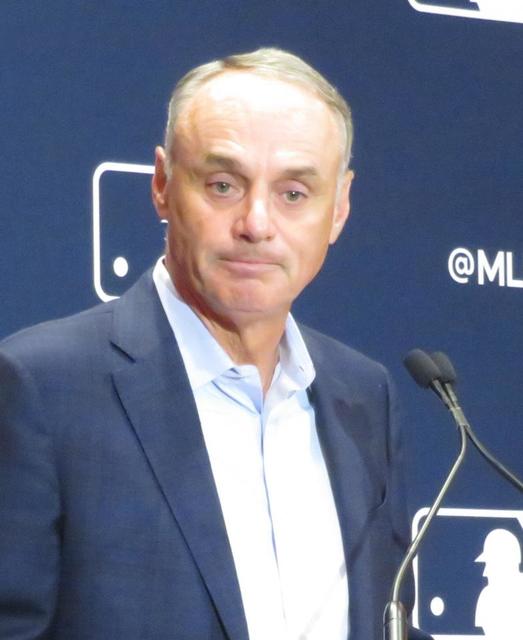 ＭＬＢコミッショナーがファンに謝罪　労使合意でロックアウト解除と１６２試合実施発表
