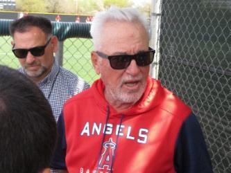 　大谷の１番構想を語ったマドン監督