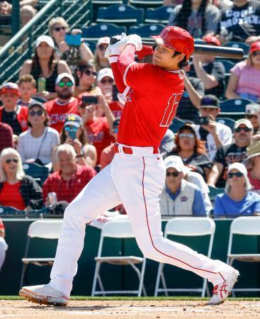 大谷は３打数無安打１打点ロッキーズ戦