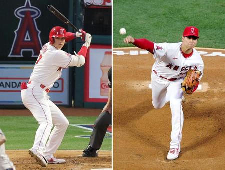 開幕戦に先発投手と「１番・ＤＨ」で出場した大谷