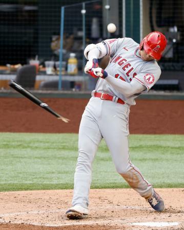 大リーグ、鈴木が４号ソロダルビッシュ初勝利、大谷１安打