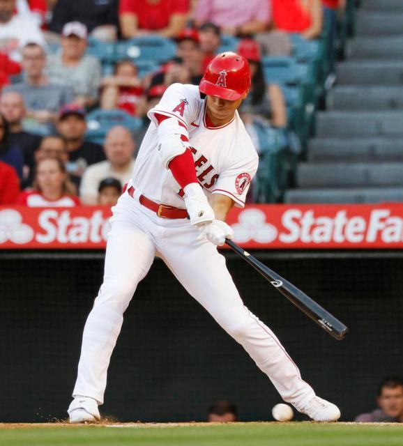 大谷翔平、好投手ビーバー相手に５回まで３打数無安打２三振　36打席連続本塁打なし