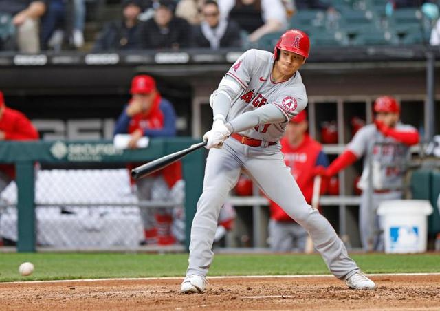 大谷、４試合ぶり無安打　４番で２戦連発ならず　連勝６で止まるも首位キープ