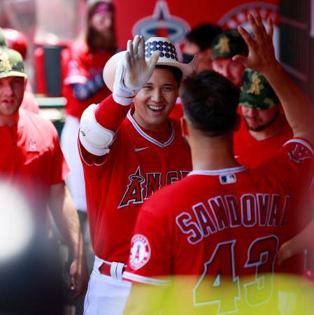 大リーグ、大谷が日米１５０号筒香２号、菊池勝敗付かず