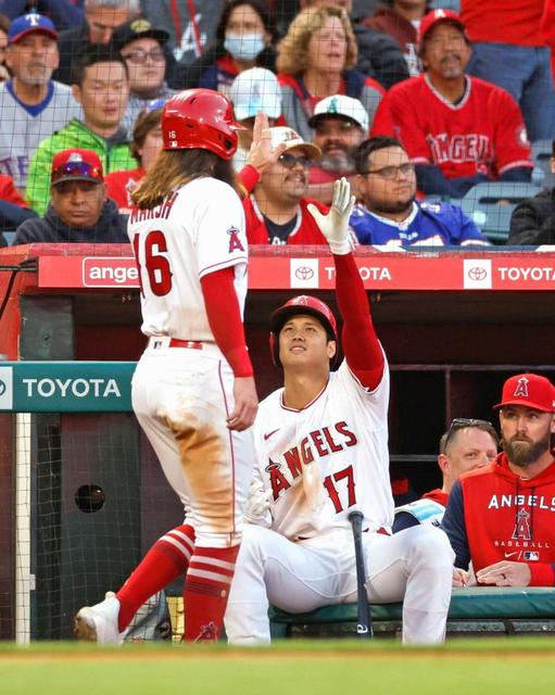 大谷は2打数無安打もチームは3連勝 今季初死球にはブーイングも