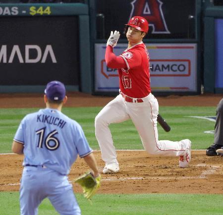 菊池、３勝目ならず大谷は無安打、鈴木欠場