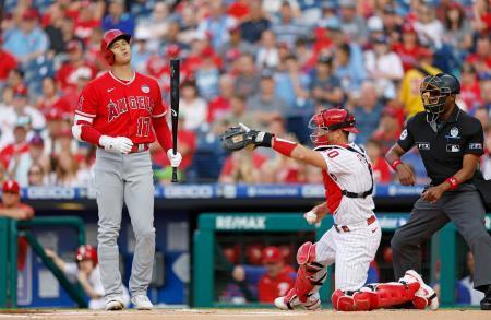 大リーグ、菊池が３発浴び２敗目大谷無安打、エンゼルス９連敗