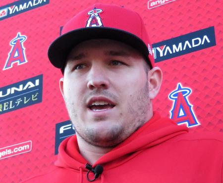 エンゼルス　マイク・トラウト