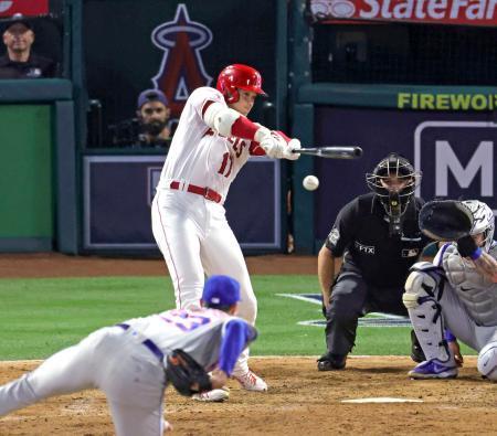 大谷が７試合連続安打チーム黒星、鈴木の復帰見送り