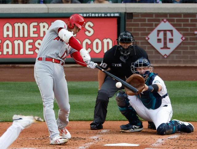 大谷翔平、５回まで無失点　打っては今季１８度目マルチ安打で投打に躍動中