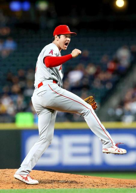 大谷　連敗ストッパー！６回０封５勝目＆メジャー自己最長タイ１１戦連続安打