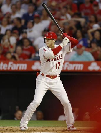 　エンゼルス・大谷（提供・共同通信社）