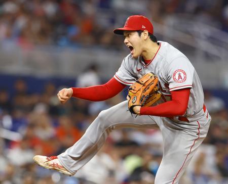 大谷8勝目、7回1失点打者では勝ち越し打