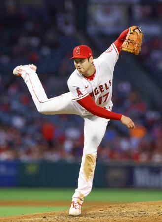 大谷、６回１失点で１２奪三振打者で４打数２安打２打点