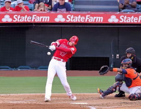 エンゼルス大谷は３打数１安打アストロズ戦