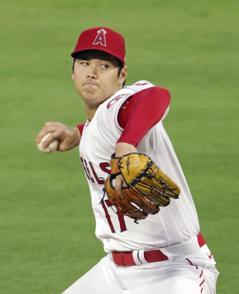 エンゼルス・大谷翔平（提供・共同通信社）