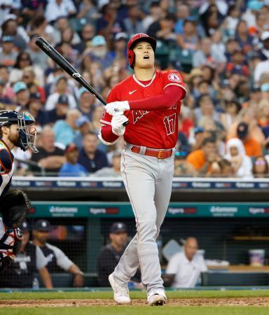 大谷は３打数無安打タイガース戦