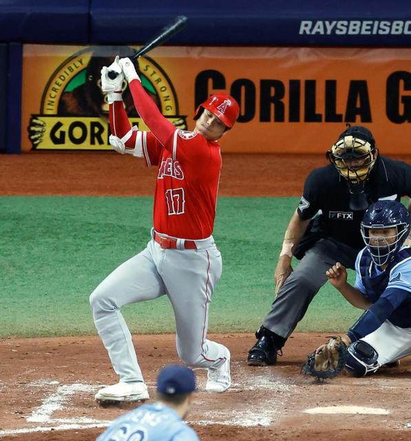 大谷翔平 ６回に代打で登場も三振に倒れる 前日は胃腸炎で途中交代 大リーグ デイリースポーツ Online