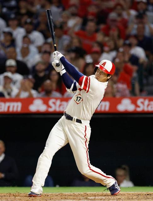 大谷翔平が昨季最多勝の天敵右腕から３０号逆転３ラン　日本人初２年連続３０発