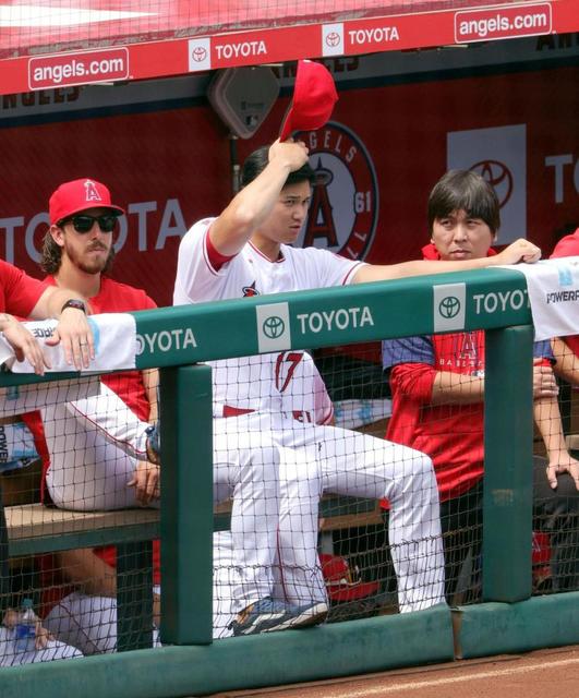 大谷は欠場　貴重な休養日に　前日は“二刀流”ネビン監督代行「休みがベスト」