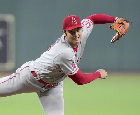 大谷は５回６安打１失点打者で４打数無安打