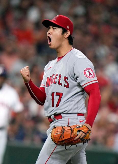 大谷翔平、悔しい１２勝目　５回１失点もまめで緊急降板　自己最速１６３・２キロで雄叫び