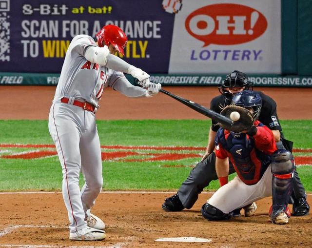 大谷翔平、１安打１四球　トラウト７戦連発もチーム連敗　両軍監督“同時”退場で騒然