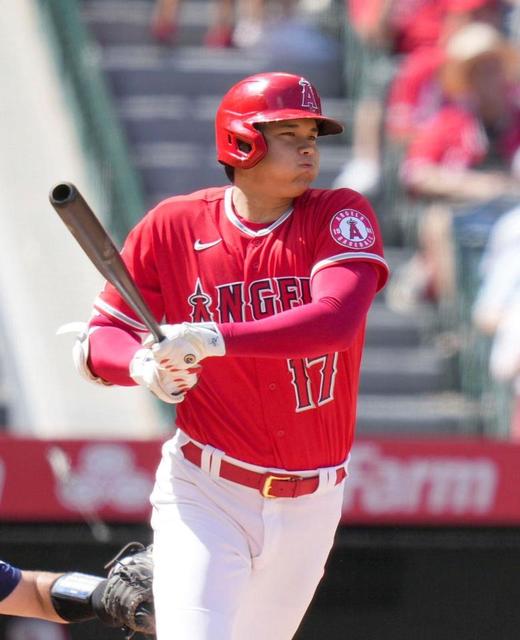 エンゼルス・大谷、自己最多１３９安打　痛烈！二塁強襲内野安打