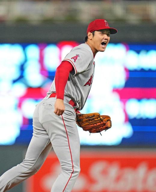 大谷　ルース超え１４勝！自身初＆日本選手４人目２００Ｋも達成　史上初Ｗ規定まであと９