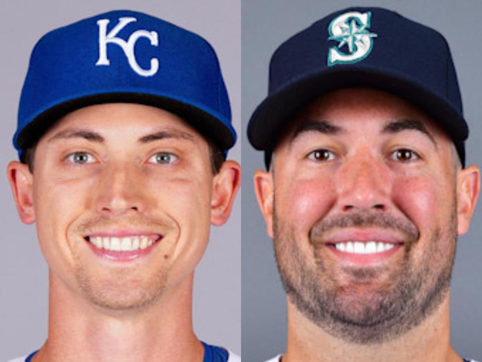 　ルーク・ウィーバー（左）とロビー・レイ