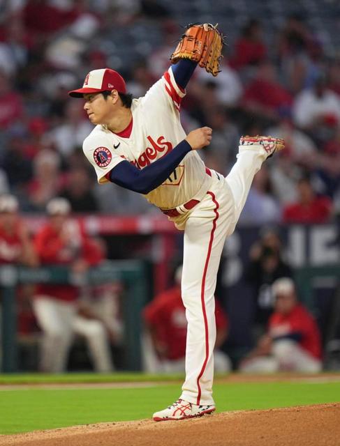 大谷翔平、本拠地最終登板で４回まで無安打投球！打者１２人で６三振　投打躍動