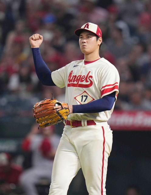 エンゼルス・大谷　１５勝目！八回２死までノーノー　投打Ｗ規定まで投球回あと１