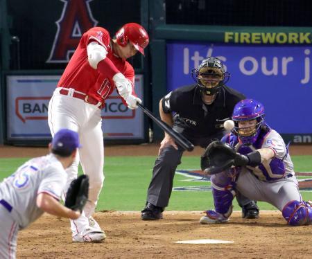 大谷が１６試合連続安打鈴木、勝ち越し１４号ソロ