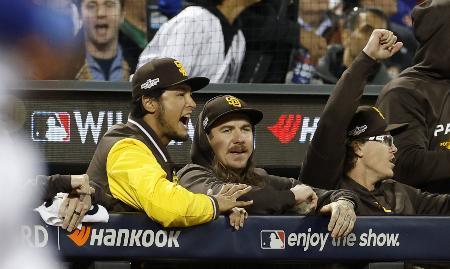 大リーグ、パドレスがメッツ下す地区Sでドジャースと対戦へ