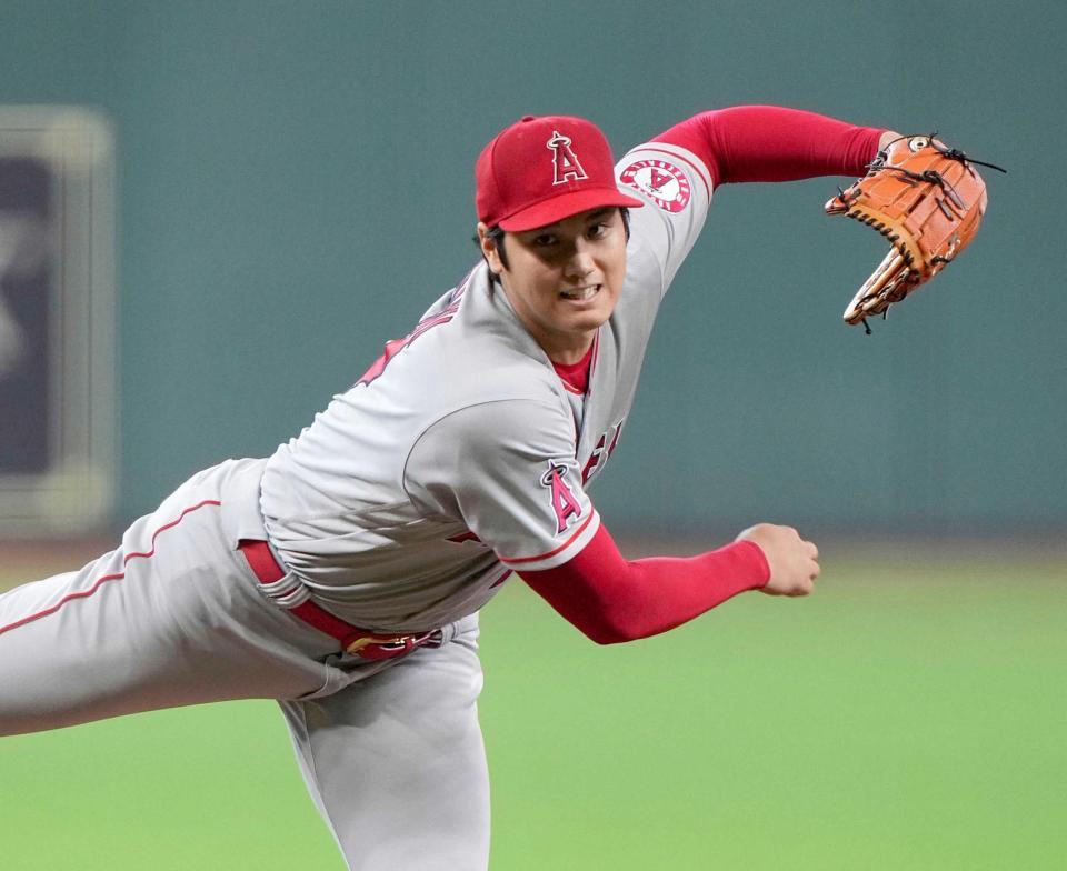 　９月１０日、アストロズ戦に先発登板し、５回を６安打１失点で１２勝目を挙げたエンゼルス・大谷