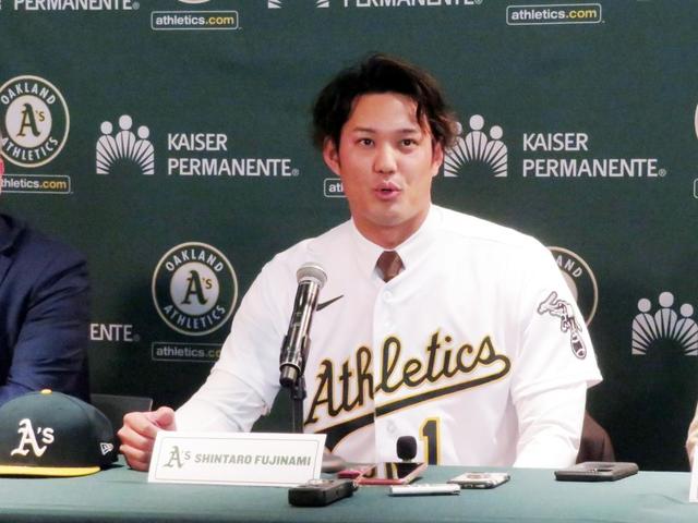 藤浪の英語スピーチに現地記者「感動」「９０点」　歴代日本人メジャーリーガーでナンバーワン