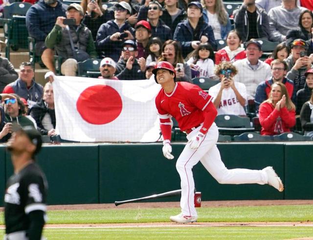 エンゼルス・大谷　今季初打席は三塁打！「ピッチクロック」対策も明かした