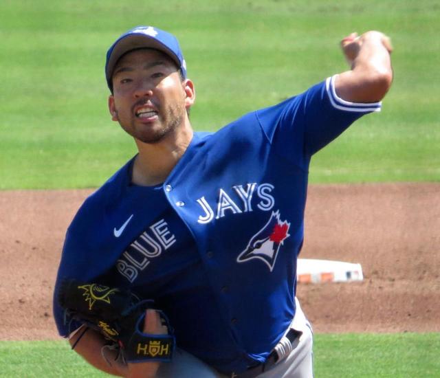 ブルージェイズ・菊池　２回無安打０封「迷いなく投げられている」