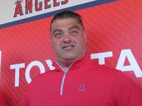 　大谷に期待を寄せたミナシアンＧＭ（撮影・小林信行）