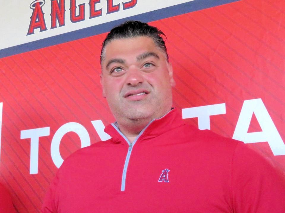 　ＷＢＣ決勝前に大谷から電話連絡があったことを明かしたミナシアンＧＭ（撮影・小林信行）