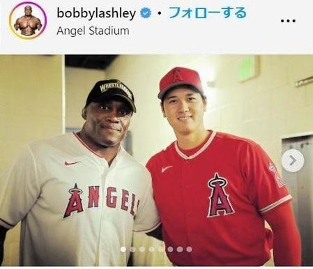 　ボビー・ラシュリーのインスタグラム＠ｂｏｂｂｙｌａｓｈｌｅｙより