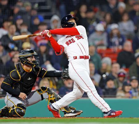 吉田がメジャー初本塁打　大谷はマリナーズ戦