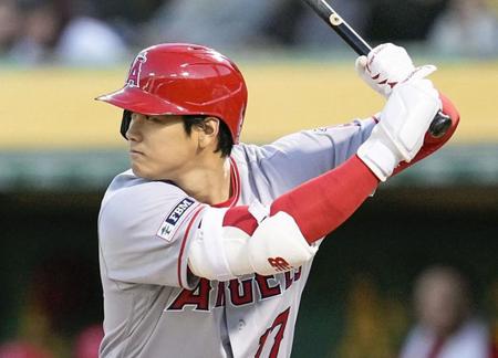 　エンゼルス・大谷（提供・共同通信社）