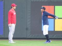 イチロー氏＆大谷翔平が再会！ 笑顔溢れる2ショットにファン興奮