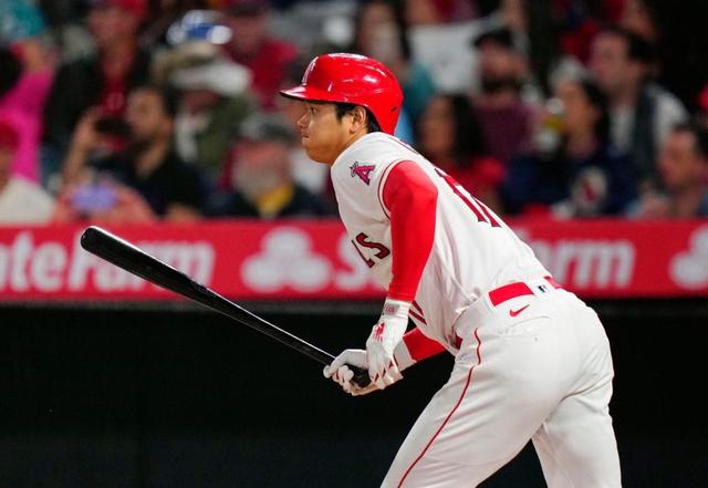 大谷翔平が右手一本でフェン直二塁打　５戦ぶり２度目のマルチ安打マーク　なおエンゼルスは逆転負け