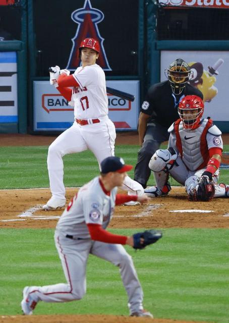 大谷翔平は５試合ぶりノーヒット　昨季からの連続出塁は継続３３試合　エンゼルスは２連敗