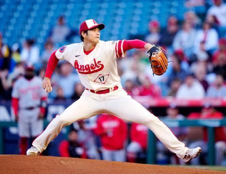 大谷、７回無失点で２勝目　大リーグ、吉田は無安打