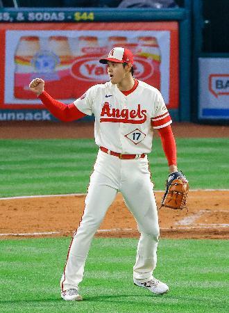 エンゼルス大谷７回１安打無失点　４打数１安打、ナショナルズ戦