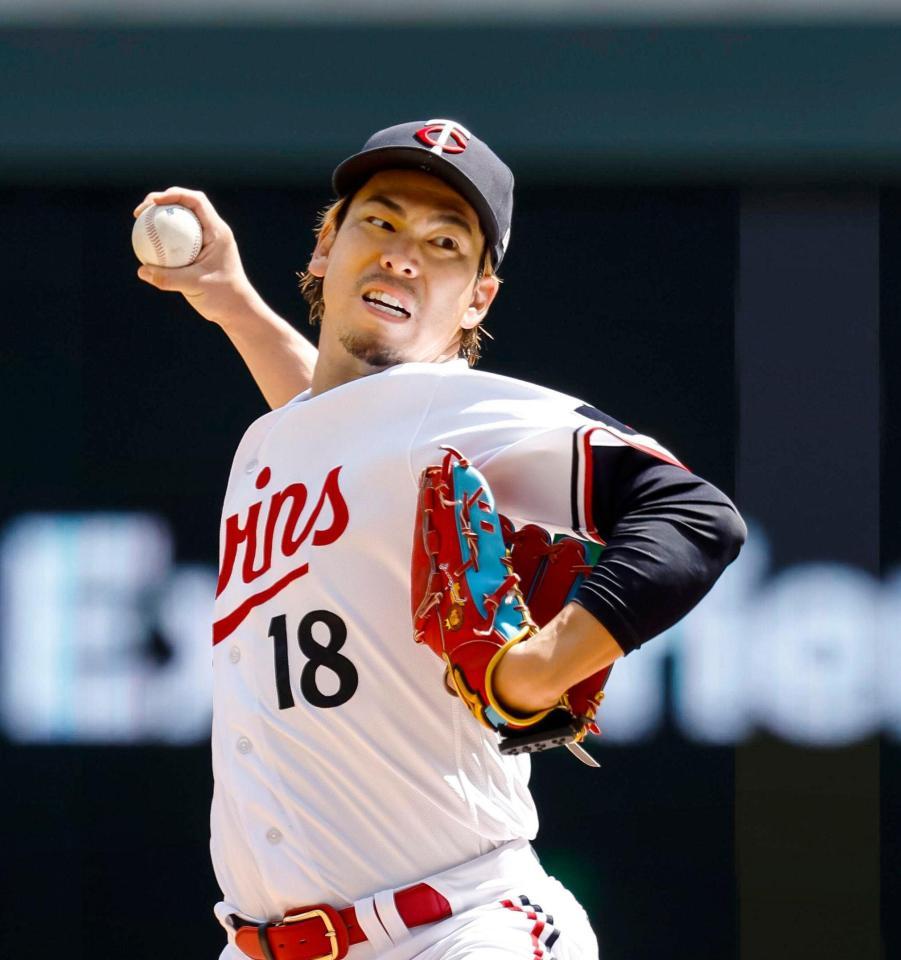 　６回４失点で２敗目を喫した前田（ゲッティ＝共同）